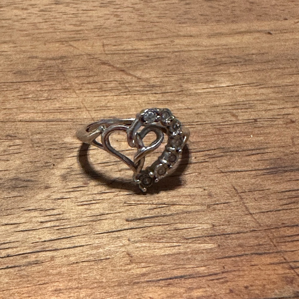 Diamond promise ring